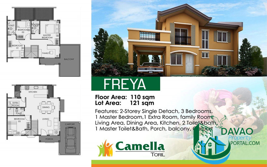 Camella Homes Freya Floorplan 