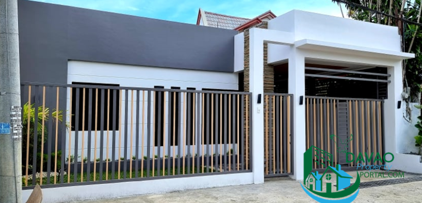 Spacious Modern Style Bungalow For Sale